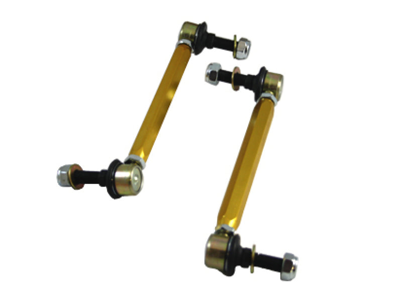Kit de enlace de barra estabilizadora trasera Whiteline 11+ Ford Ranger PX 2WD/4WD: enlace de bola extra resistente ajustable