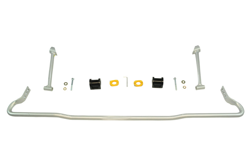Barra estabilizadora trasera ajustable de alta resistencia de 20 mm Whiteline 08+ Subaru WRX Hatch / 08-09 Subaru STi (incluye