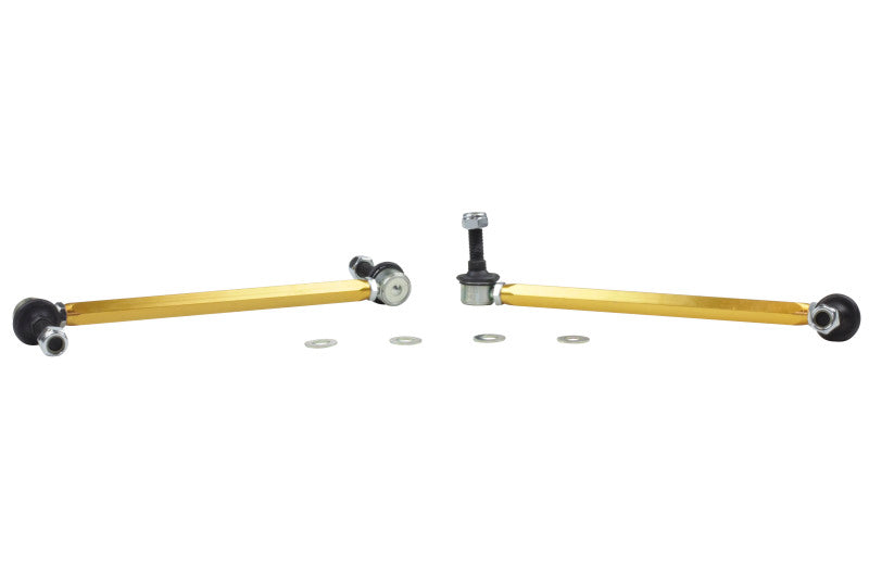 Barra estabilizadora delantera Whiteline 05-10 Chevy Cobalt/6/09+ Cruze/06-11 HHR - Conjunto de enlace con bola de acero ajustable H/D