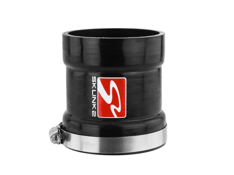 Acoplador de admisión de aire frío del cuerpo del acelerador de gran diámetro Skunk2 07-11 Honda Civic Si (84 mm a 90 mm)