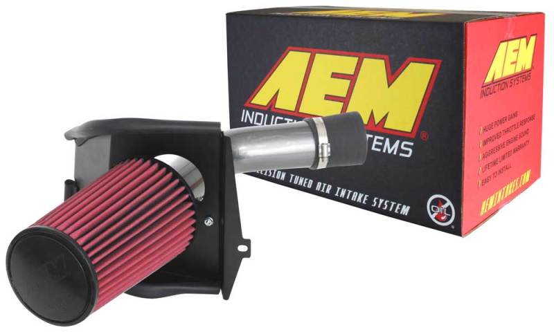 Sistema de admisión de aire frío AEM WRX/STi 08-14 - Gris metalizado
