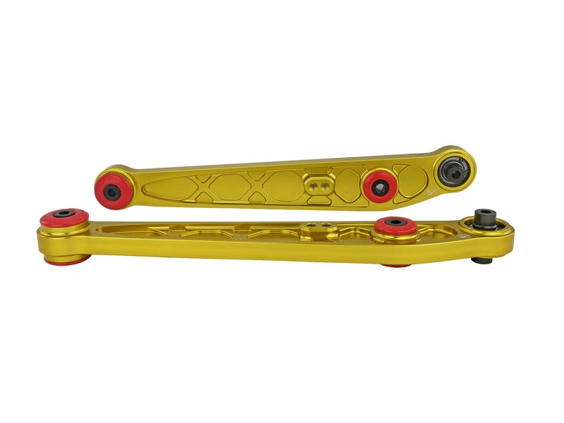 Juego de brazos de control inferiores traseros Skunk2 Honda/Acura EK Alpha Series - Dorado