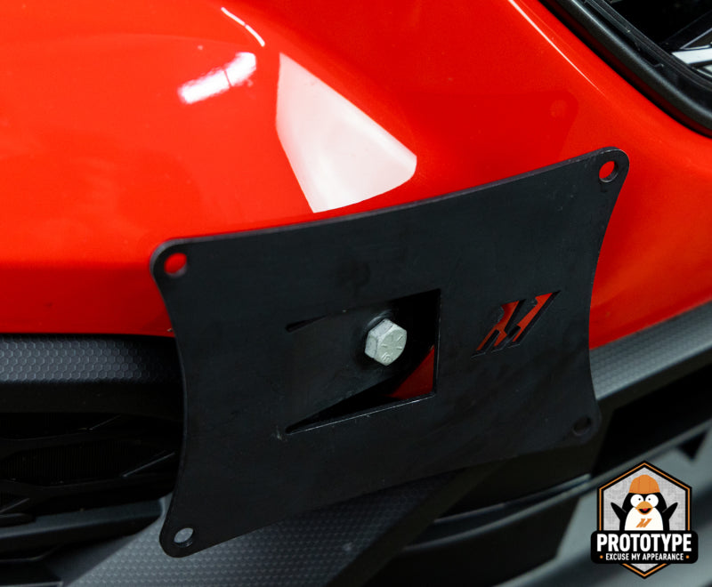Kit de reubicación de matrícula Mishimoto para Subaru WRX 2022+